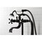 Kingston Brass CCK226K5 Freestanding Clawfoot Tub Faucet Package with Supply Line, Oil Rubbed Bronze CCK226K5 - alternate 3